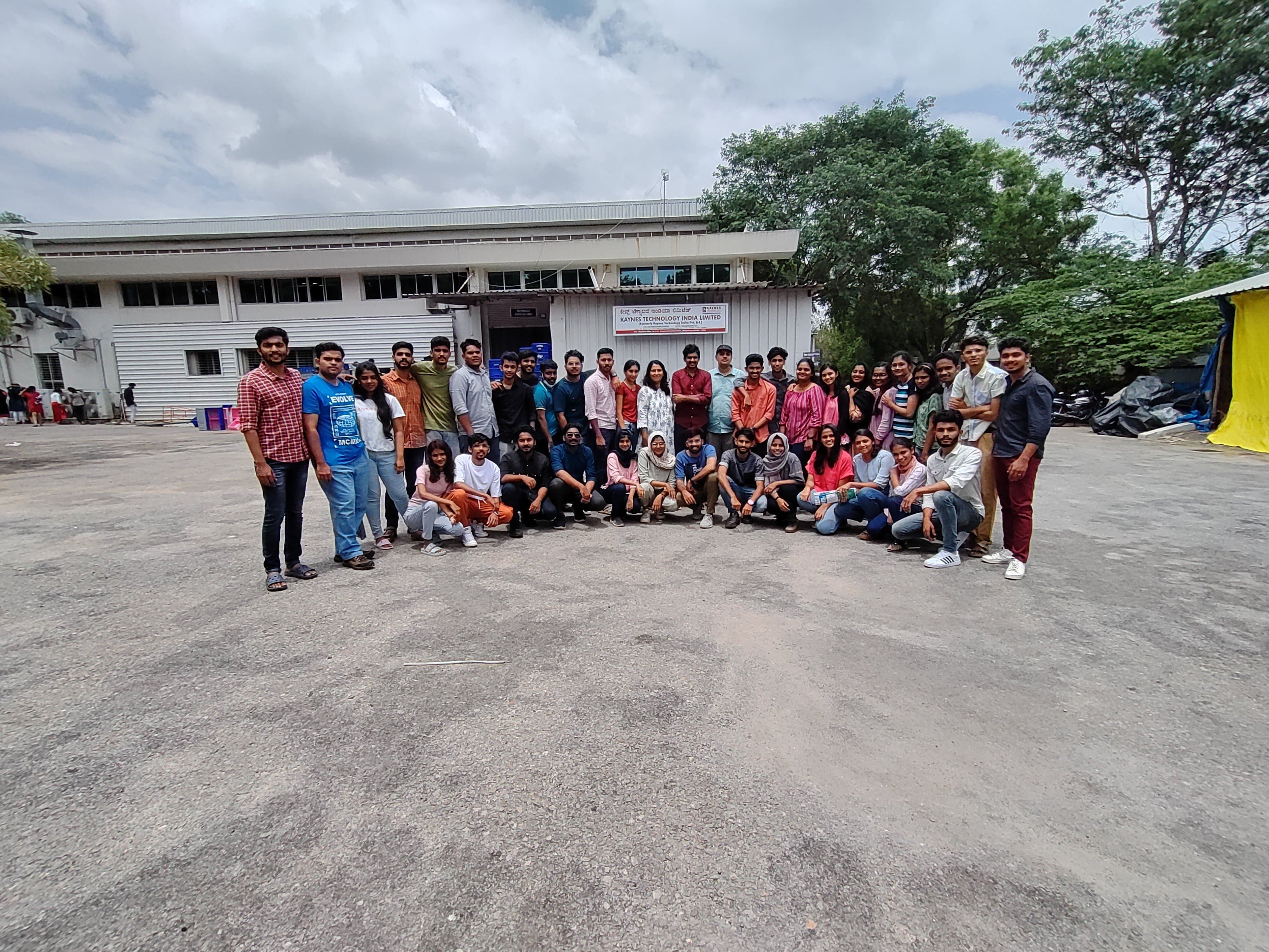 Industry Visit to Kaynes Technology PVT LTD Mysore