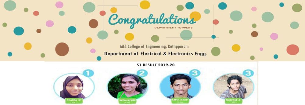 Electrical and Electronics Engineering