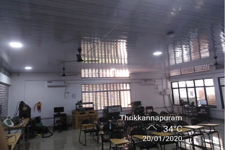 Energy Conservation - LED Lightings in Fab Lab and Seminar Halls