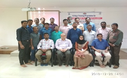 Solar power plant installation course